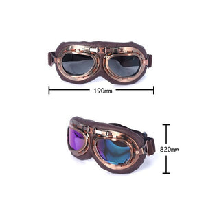 Steampunk Motorcycle Goggles