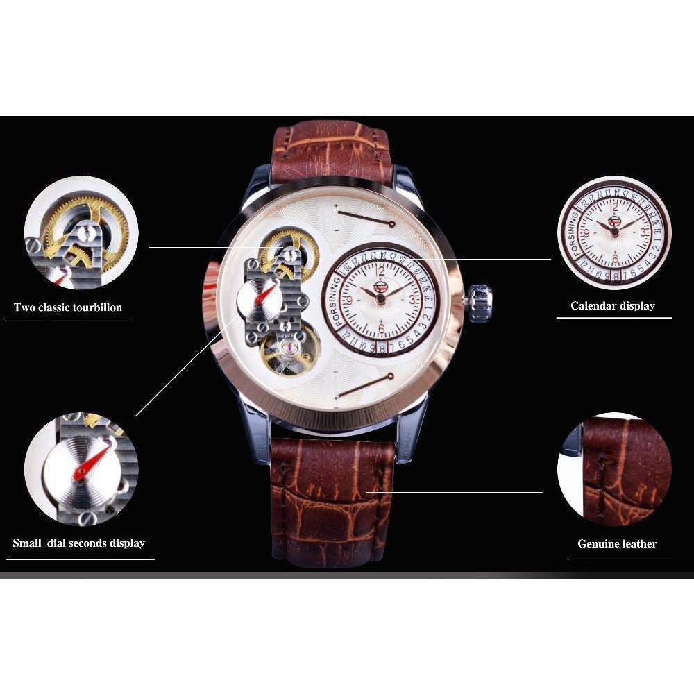 Classic Tourbillon Watch-The Steampunk Cave