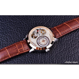 Classic Tourbillon Watch-The Steampunk Cave