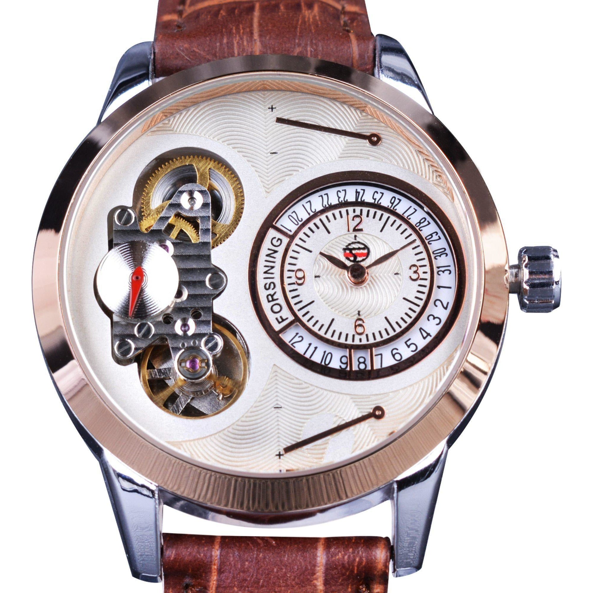 Classic Tourbillon Watch-The Steampunk Cave
