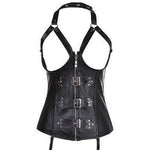 Faux Leather Overbust Corset – 6 Designs-The Steampunk Cave