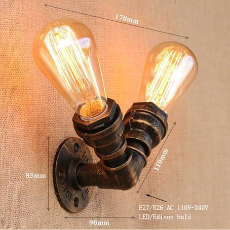 Industrial Steam Punk Lighting – 4 Designs-The Steampunk Cave