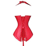 Lace Up Leather Corset - 2 Color Variants-The Steampunk Cave