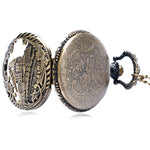 Locomotive Pocket Watch-The Steampunk Cave