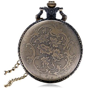Locomotive Pocket Watch-The Steampunk Cave
