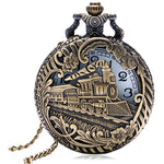 Locomotive Pocket Watch-The Steampunk Cave