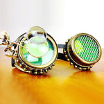 Menace Round Punk Goggles-The Steampunk Cave