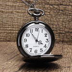 Classic Black Pocket Watch