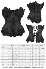 Women's Sexy Mesh   Steampunk Gothic Waist Trainer