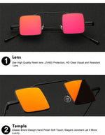 Square  Vintage  Steampunk Sunglasses