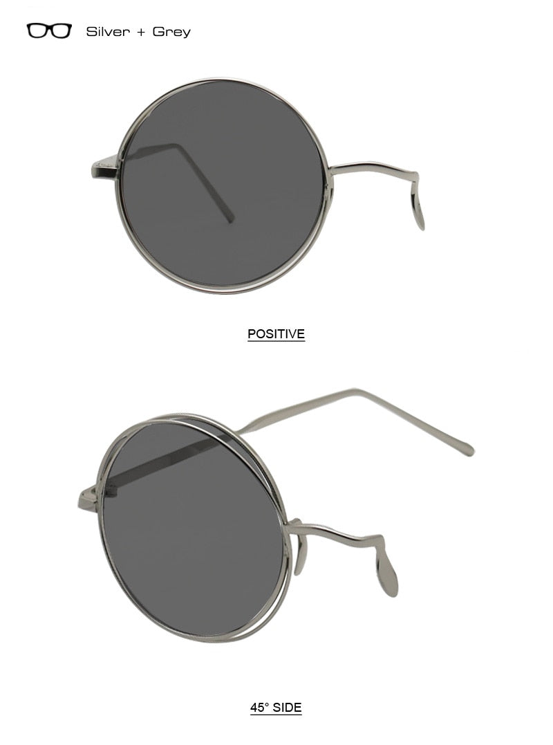 Punk Style Half Single Eye Glasses