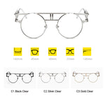 Retro Steampunk Punk Gothic computer Glasses