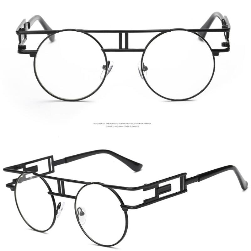 Retro Steampunk Punk Gothic computer Glasses