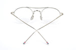 Steampunk Round Clear Computer Glasses