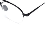 Steampunk Round Clear Computer Glasses