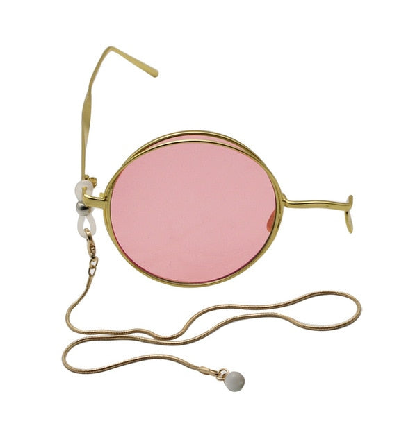 Punk Style Half Single Eye Glasses