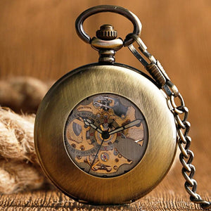 Gears Pocket Watch-The Steampunk Cave