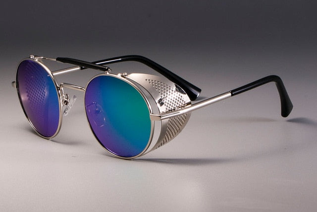 Apocalypse Sunglasses – Silver Green