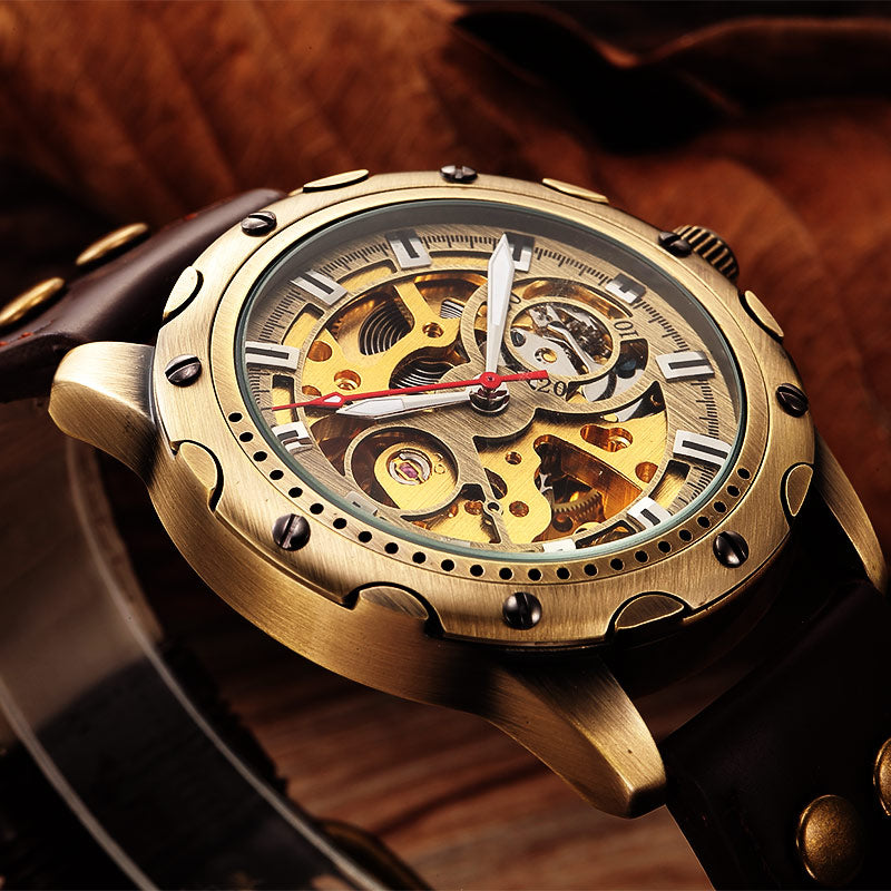 Retro Skeleton Watch – 2 Color Variants
