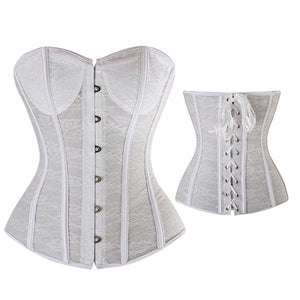 Women's Sexy Mesh   Steampunk Gothic Waist Trainer