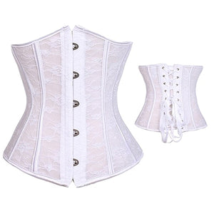 Women's Sexy Mesh   Steampunk Gothic Waist Trainer