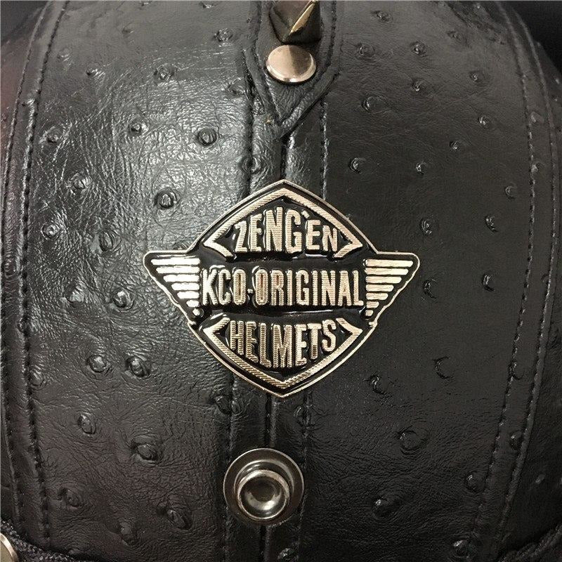 DOT Certified Badass Open Face Helmet – 5 Sizes-Helmet-The Steampunk Cave