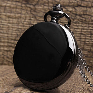 Classic Black Pocket Watch