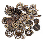 Clock Gear Charms – 40-Piece Pack-The Steampunk Cave