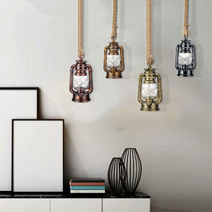 Vintage Kerosene Pendant Lamp