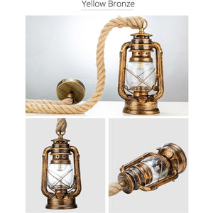 Vintage Kerosene Pendant Lamp