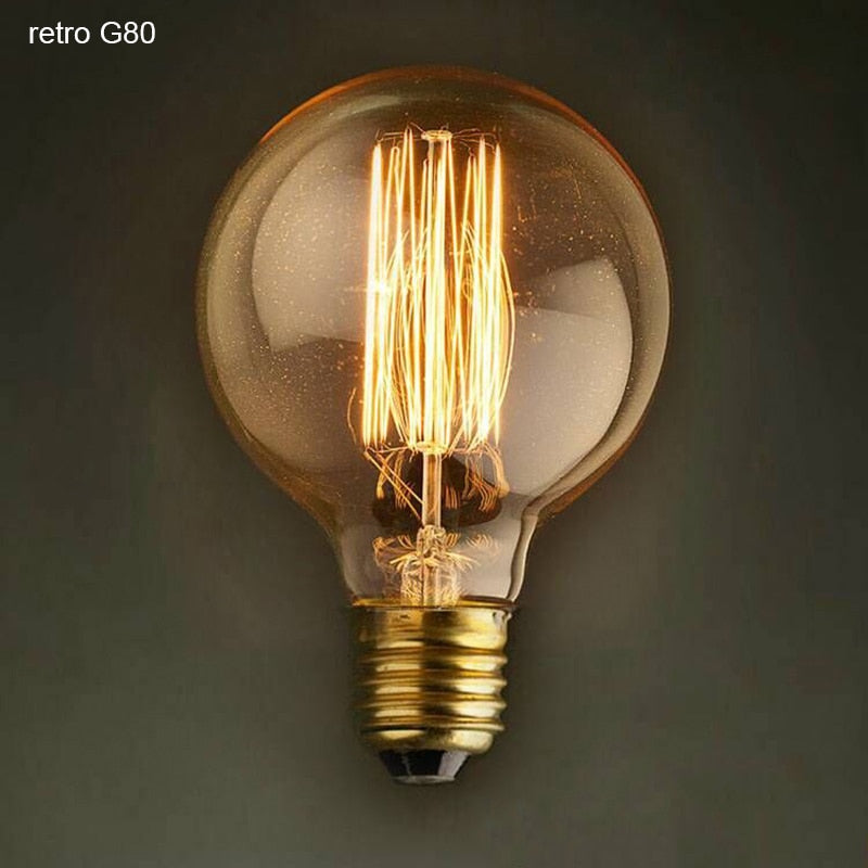 Vintage Edison Light Bulb - 3 Designs