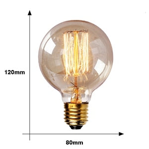 Vintage Edison Light Bulb - 3 Designs