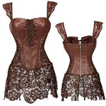 Sexy Steampunk Lingerie – 5 Color Variants-The Steampunk Cave