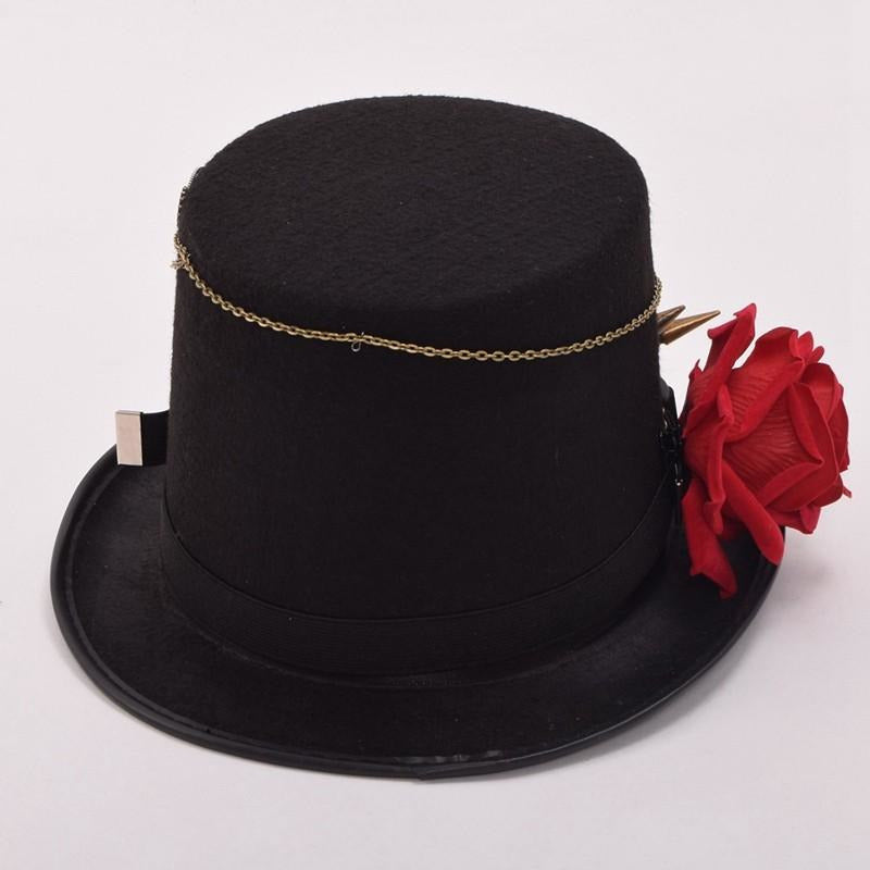 Steampunk Gears Top Hat-The Steampunk Cave
