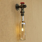Steampunk Glass Wall Lamp - 4 Color Variants-The Steampunk Cave