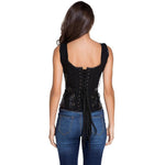 Steampunk Leather Corset – 5 Sizes-The Steampunk Cave