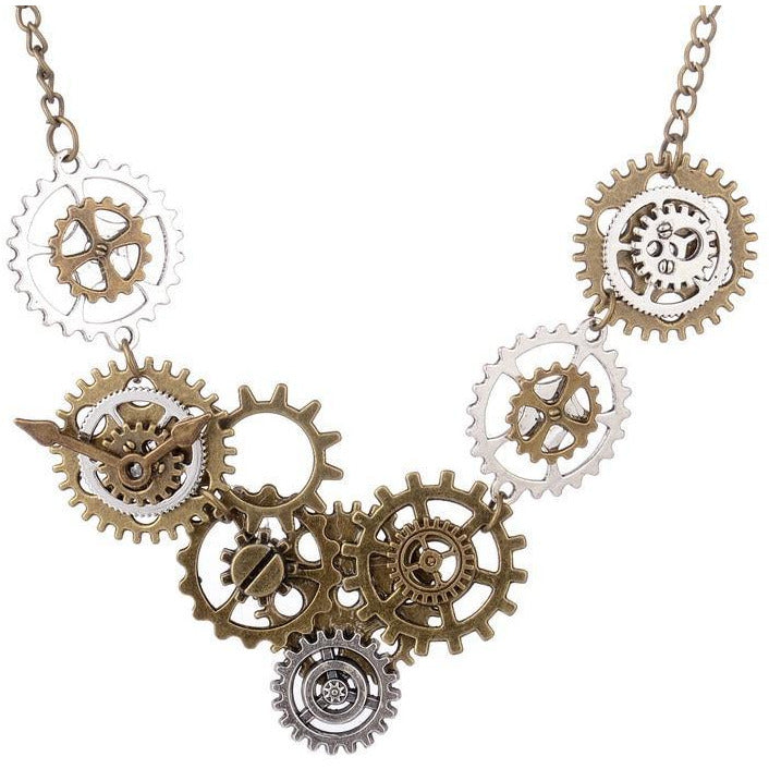 Vintage Steampunk Necklace-The Steampunk Cave