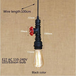 Water Pipe Pendant Lamp - 8 Designs-The Steampunk Cave